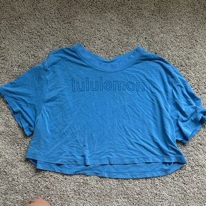 Lululemon Cotton Cropped Tee